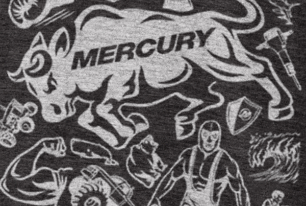 Mercury Illustrated Posters